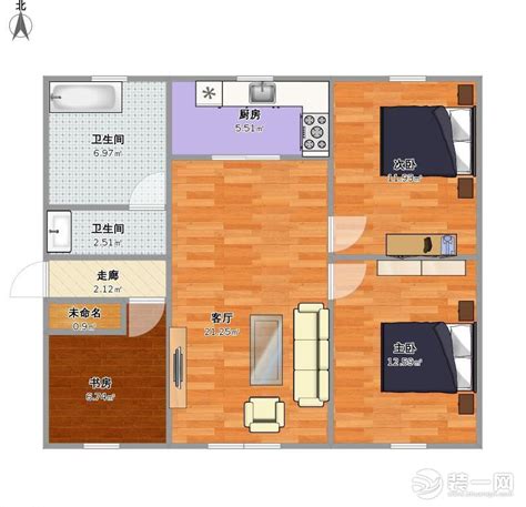 三室一厅110平米小吗