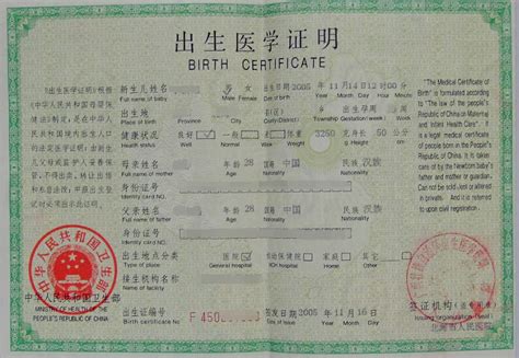 上海出生证明翻译机构