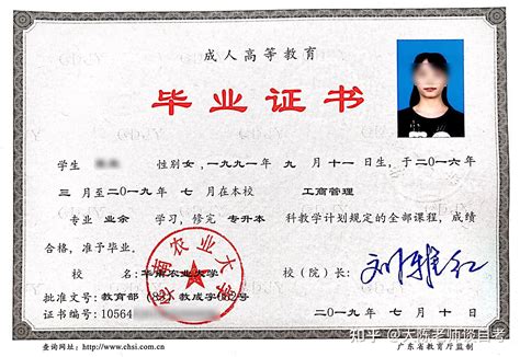 上海大学本科学历证
