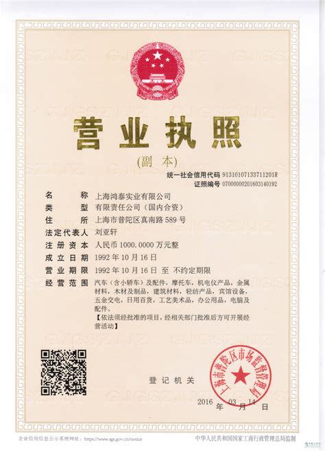 上海松江区科技公司注册材料