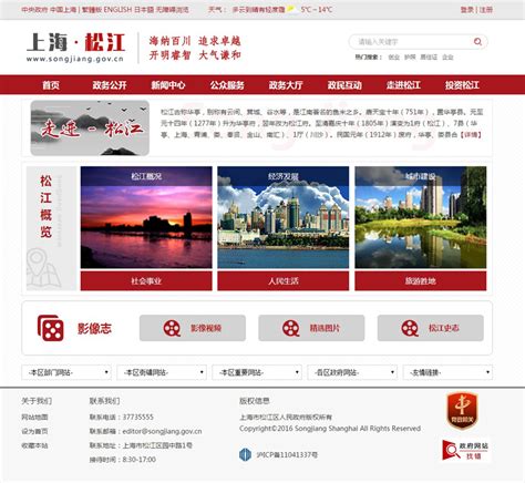 上海松江网站设计