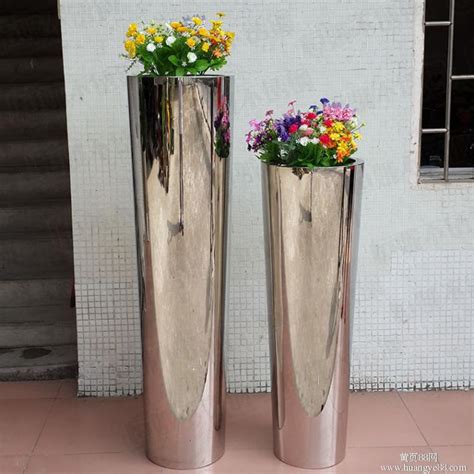 不锈钢大型花盆