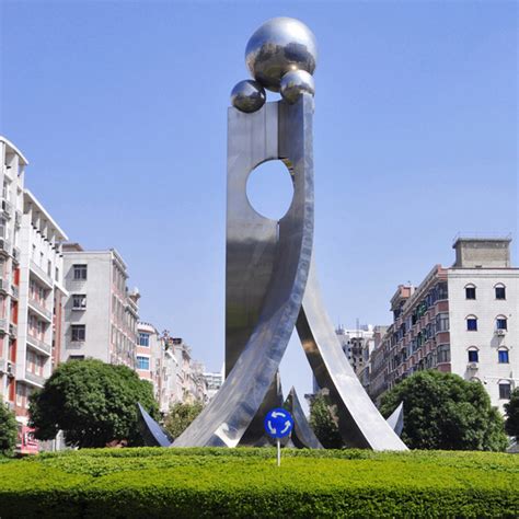 不锈钢广场城市雕塑