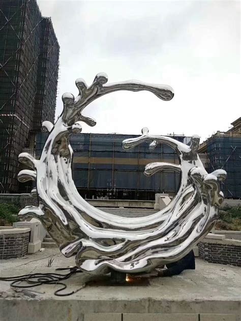 不锈钢广场雕塑生产