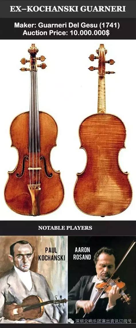 世界三大名琴小提琴