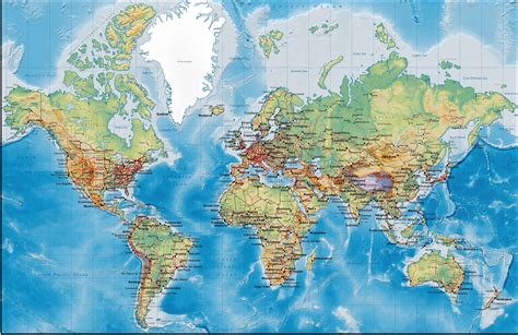 世界地图超清可放大4k