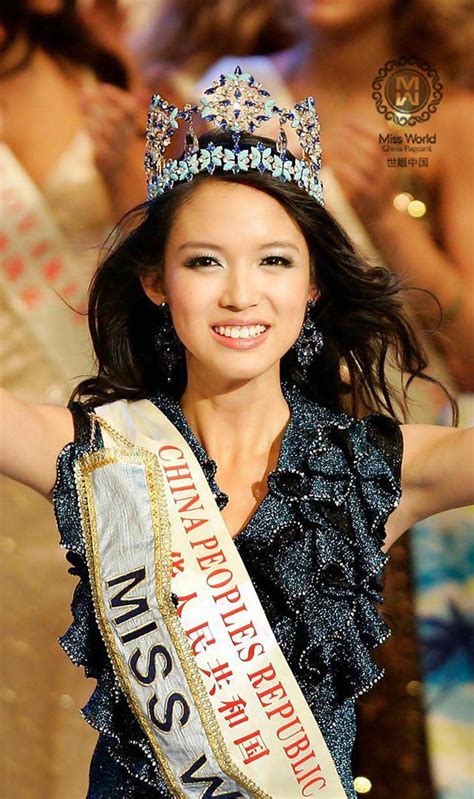 世界小姐冠军中国女孩