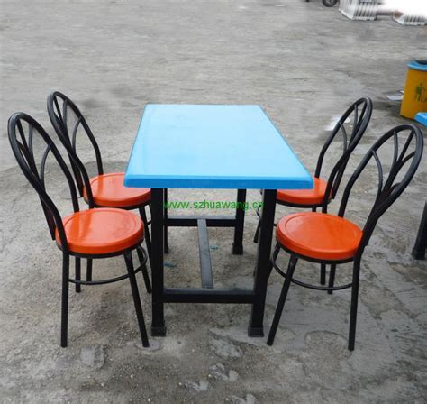 东营中式玻璃钢餐桌椅