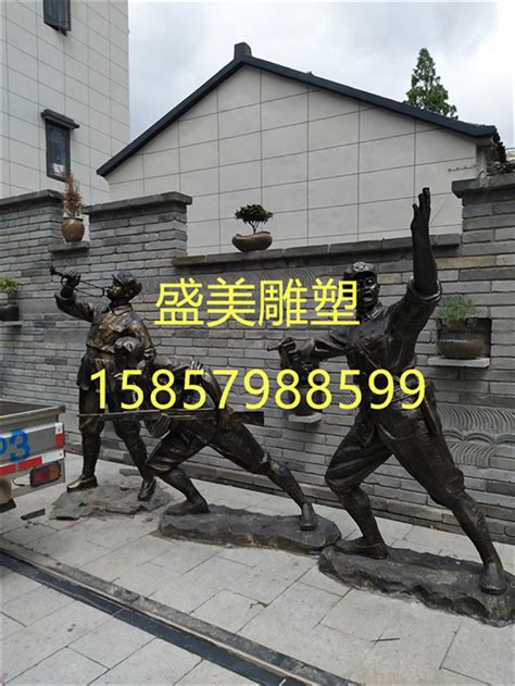 东营人物铸铜雕塑定制