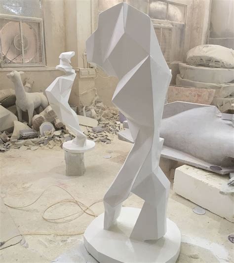 个性化组合式玻璃钢创意雕塑