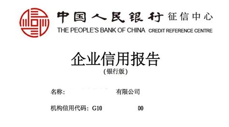 中国人民银行打印企业征信报告