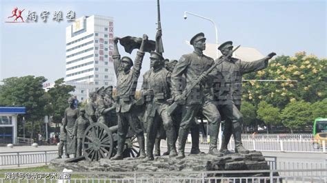 中国军人大型雕塑