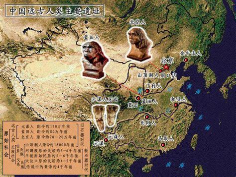 中国史前文化遗址一览表