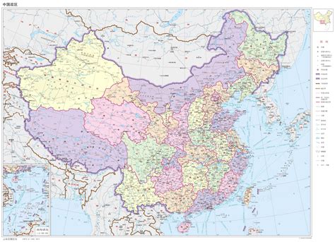 中国地图高清版大图片