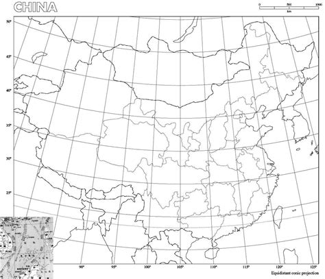 中国地形图高清全图空白
