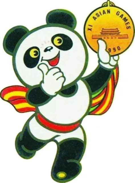 中国奥运会吉祥物熊猫的成长