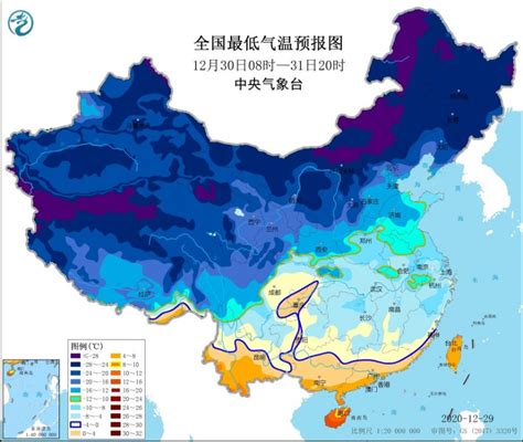 中国最强的寒潮天气