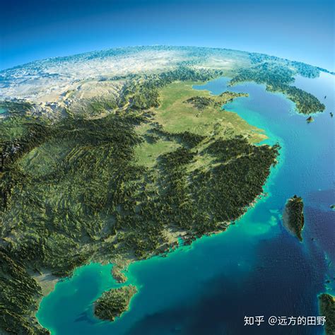 中国省份地势图3d高清全图