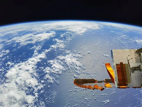 中国空间站高清拍摄地球