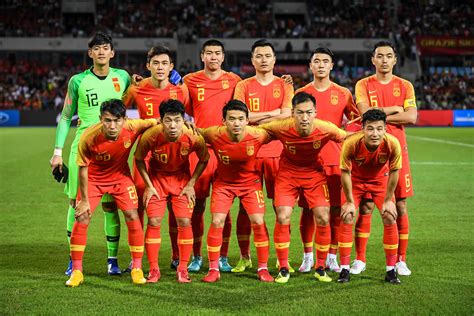 中国足球阵容