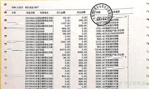 中国银行流水账是多少