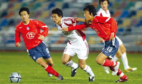 中韩足球比赛历史
