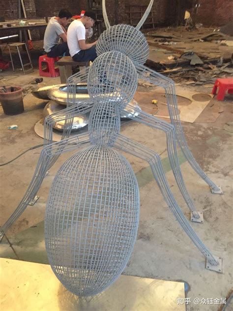 临沂不锈钢蚂蚁雕塑加工厂