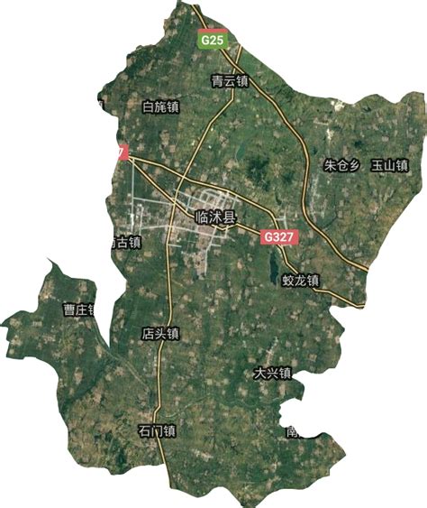 临沭县城详细图
