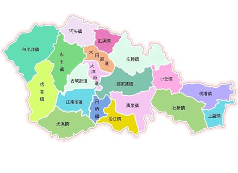 临海市行政区划图