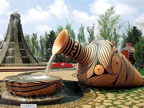 丽水园林景观陶瓷雕塑