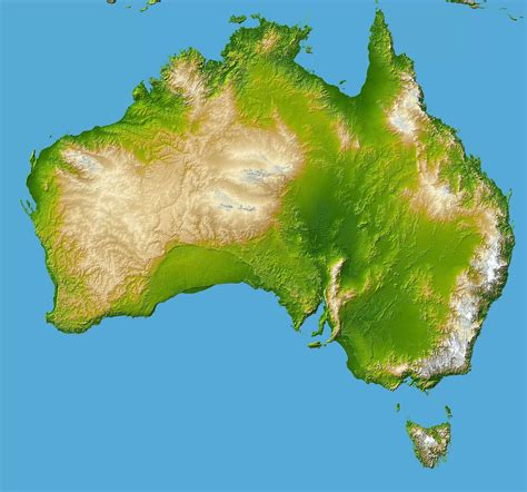亚洲澳洲地图
