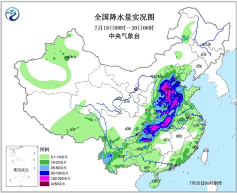京津冀地区出现强降雨