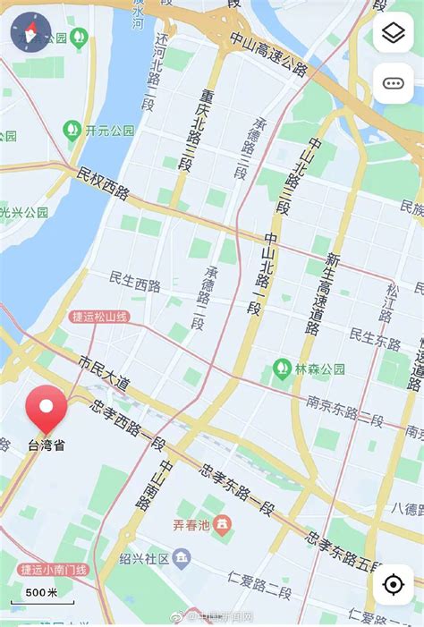 什么地图能看到台湾的街道
