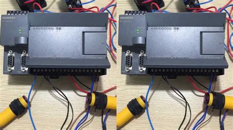 传感器和plc之间的连接