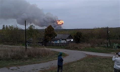 俄军火库爆炸事件