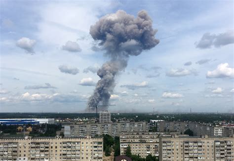 俄罗斯军工厂爆炸视频