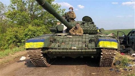 俄罗斯缴获乌军坦克