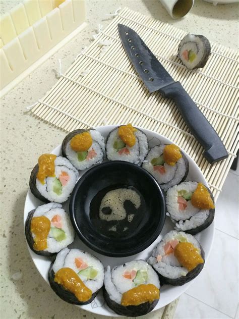 做寿司用的食材