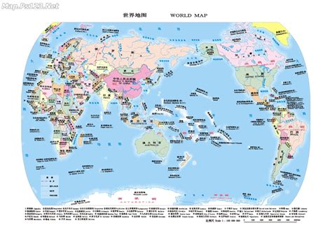 全世界的国家地图全图