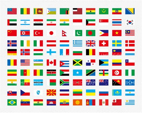 全世界的国旗标志图片