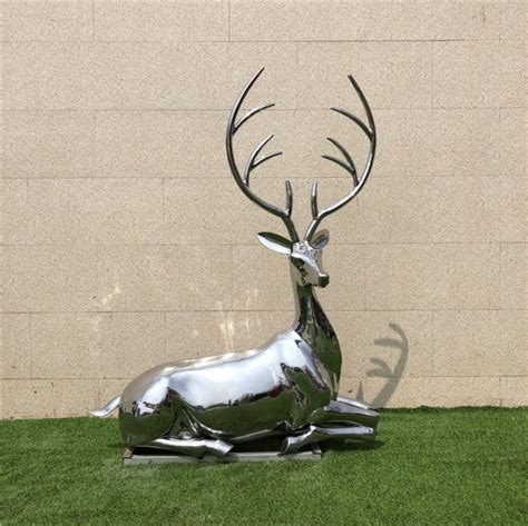 全国不锈钢鹿雕塑厂家
