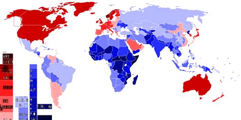 全球各国学历水平