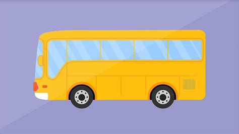 公共汽车巴士动画片