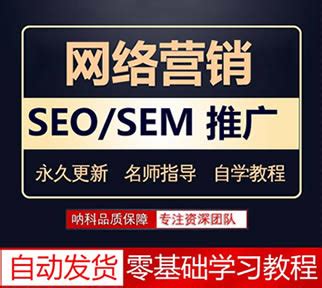 关于seo视频教程推广