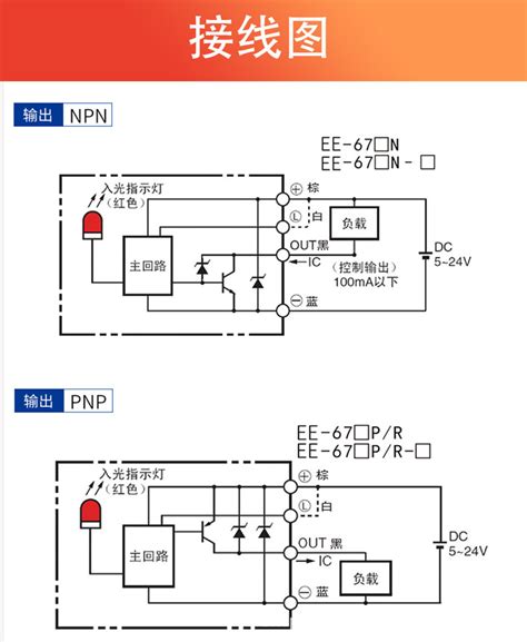 电压型位移传感器接线图图片