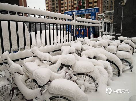 内蒙古遭遇大雪