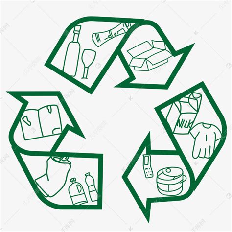 再生塑料logo