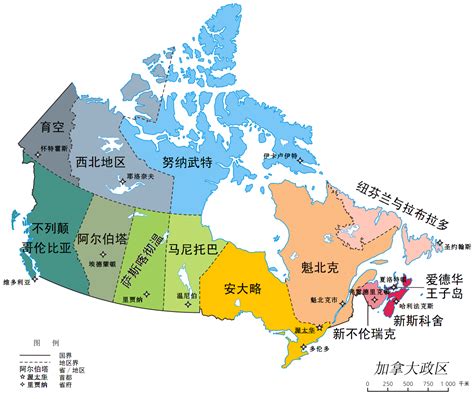 加拿大哪个州的国土面积大