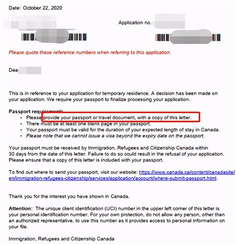 加拿大签证海关信丢了