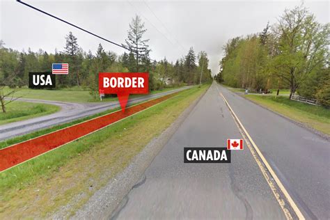 加拿大美国边境